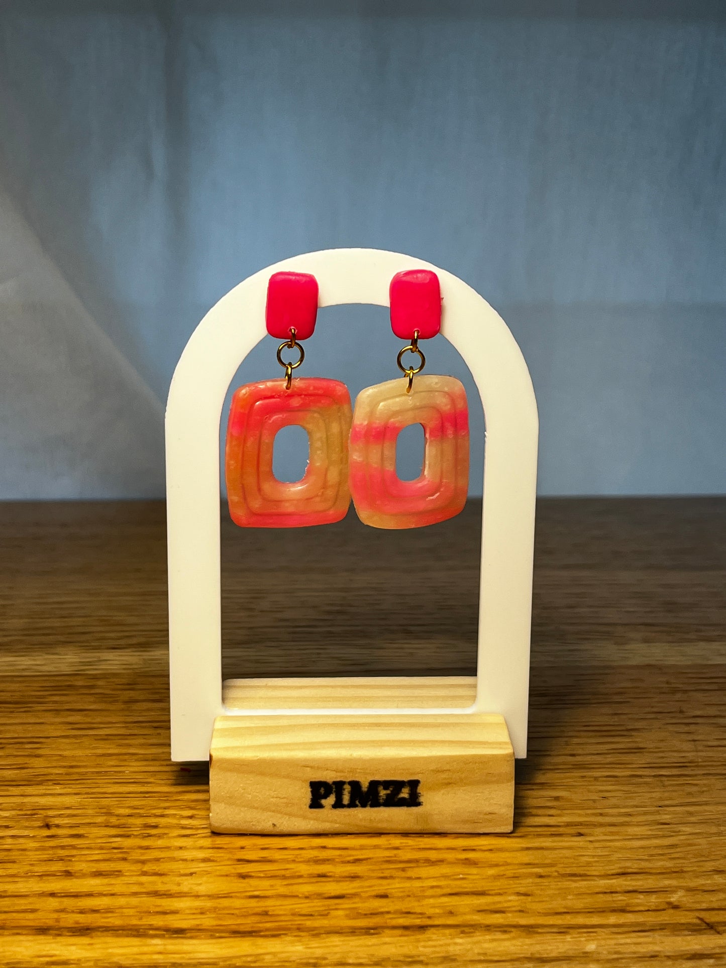 Boucles d’oreilles Fluoréa